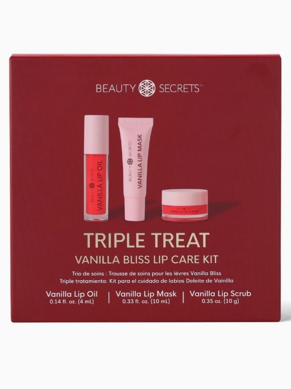 Triple Treat Vanilla Bliss Lip Care Kit - SINGLE (qty 1)
